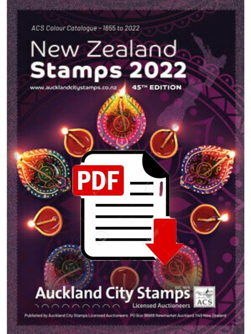 Product picture New Zealand Stamps Catalogue 1855-2022